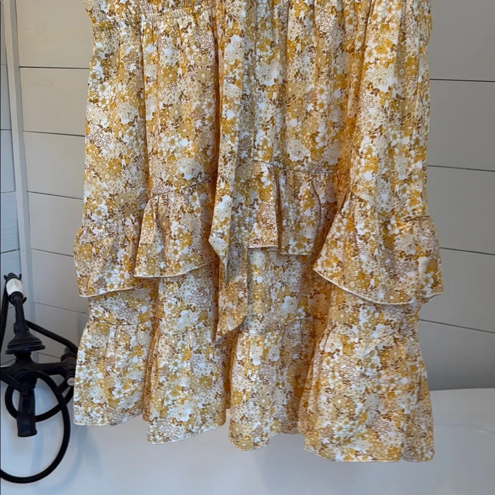 Forever 21 Yellow Floral Blouse - Picture 6 of 8